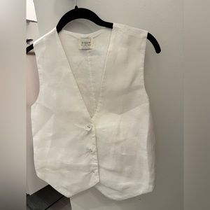 Dissh linen vest
